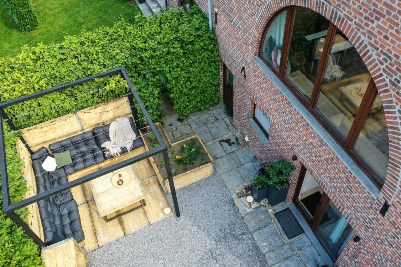 Le Temps De Livresse Apartment Namur Bagian luar foto