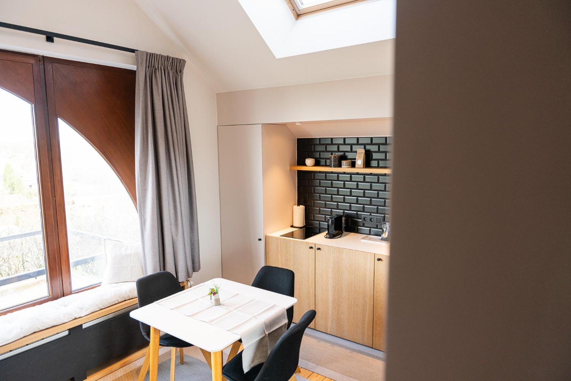 Le Temps De Livresse Apartment Namur Bagian luar foto